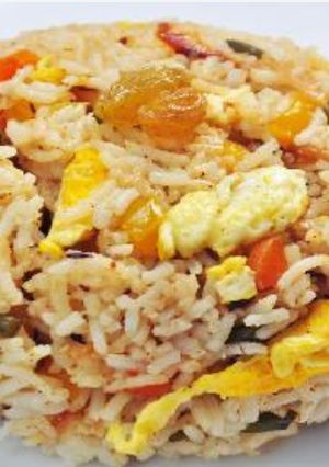 A picture of Vegetable Fried Rice.