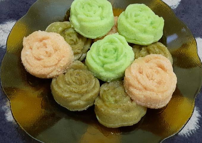 Resep Bolu air 1 telur kukus Anti Gagal