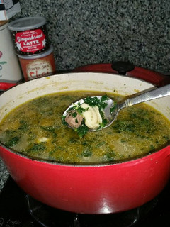 A picture of Italian Wedding Soup .