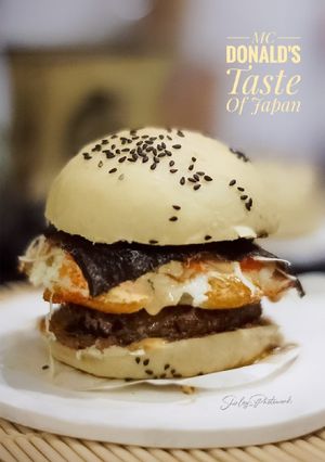 Foto resep MC DONALD'S🌸 Taste of JAPAN🌸👩‍🍳