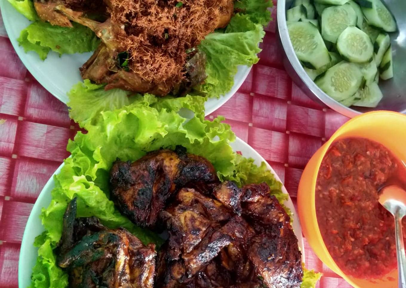 Ayam bakar pedas manis