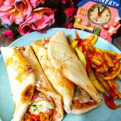 A picture of Pita wraps.