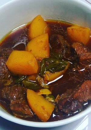 Foto resep Semur daging+kentang
