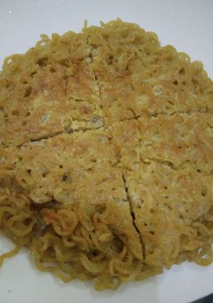 Foto resep 2. Martabak mie sederhana