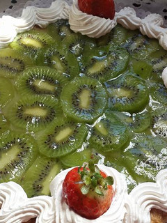 Una foto de Tarta de kiwis