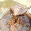 Es krim coklat homemade (manual)