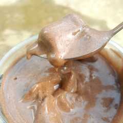 A picture of Es krim coklat homemade (manual).