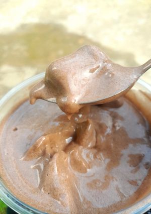 Foto resep Es krim coklat homemade (manual)