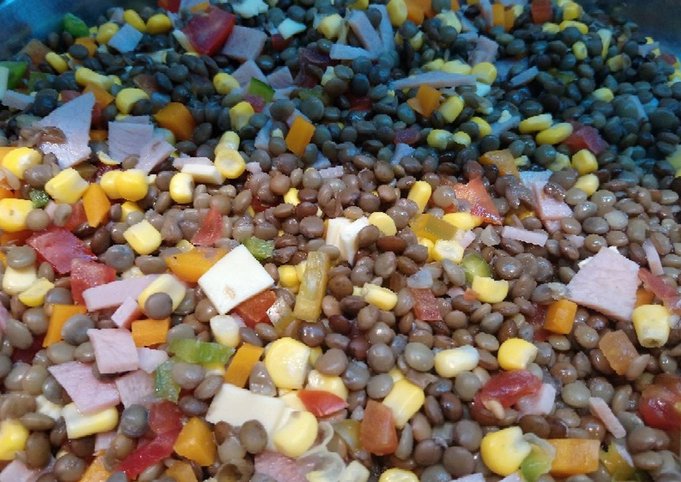 Ensalada de lentejas