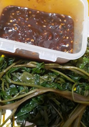 Foto resep Rujak kangkung