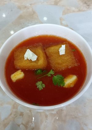 A picture of Tomato Soup.