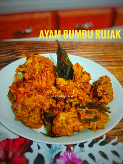 Foto resep Ayam Bumbu Rujak