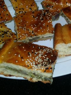صورة لوصفة فطيرة محشية