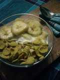 Milk and Honey Healthy Corn flakes Recipe with Banana