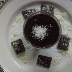A picture of Chocolate dip/sauce.
