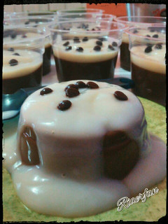 Foto resep Choco puding vla vanila
