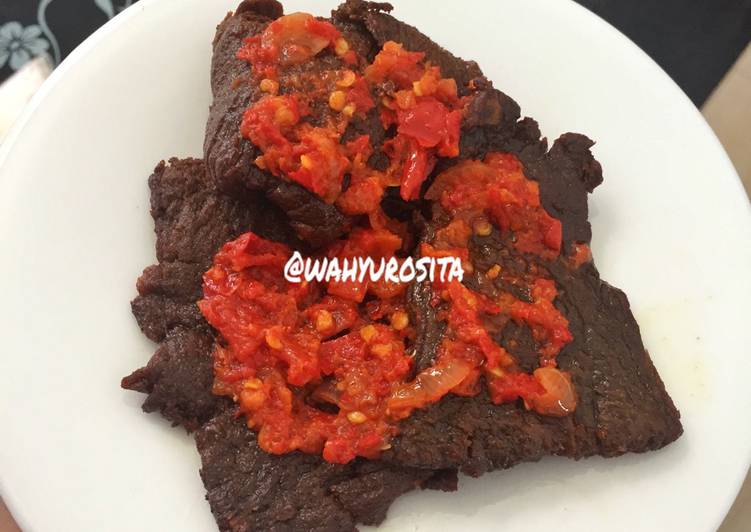 Dendeng Kering Balado