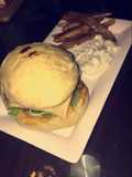 Juicy beef burgers