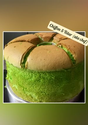 Foto resep Chiffon 5 Telur (ala chef)