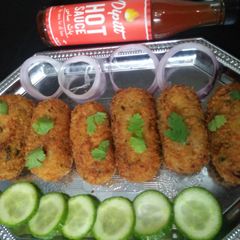 A picture of Resha Kabab 😃😃.