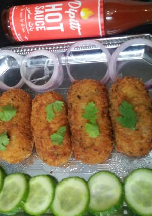 A picture of Resha Kabab 😃😃.