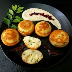 A picture of Instant Rice Cheese Paddu.