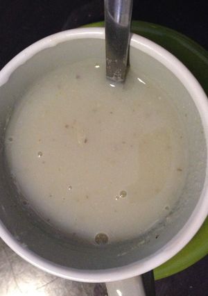 Hình của món Sữa hạt sen lứt.