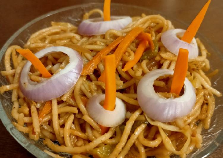 Easiest Way to Prepare Quick Spicy Schezwan Noodles
