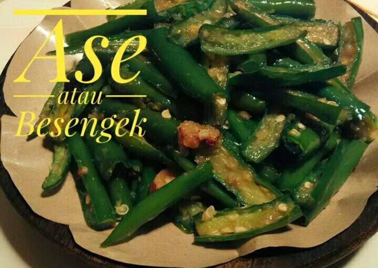 Resep ASE/Besengek (Oseng Lombok) Tanpa Penyedap yang sempurna