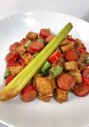 Foto resep Oseng Tempe Sosis Buncis