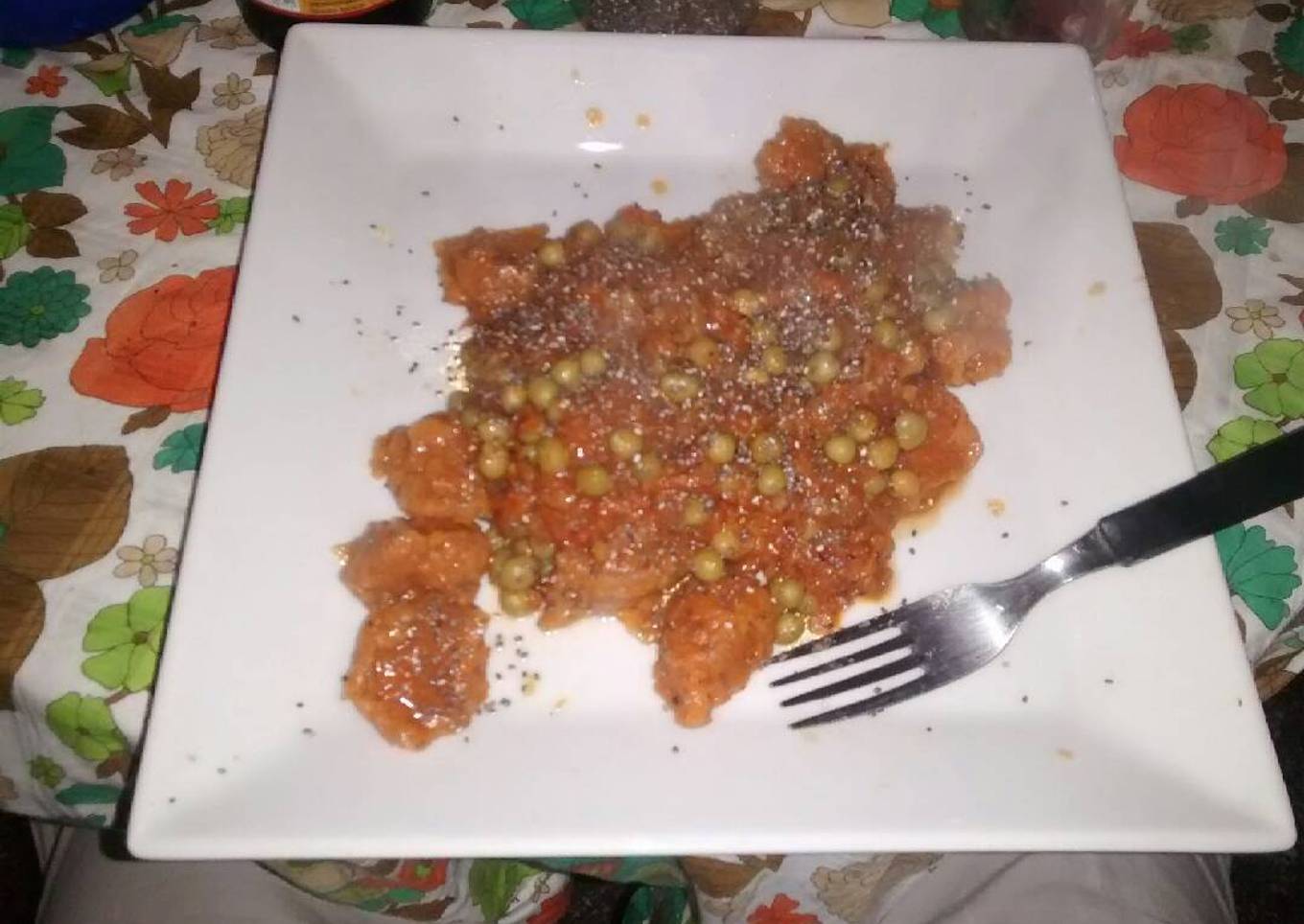 Ñoquis (GNOCCHI)de calabaza Vegano vegano posta!!!