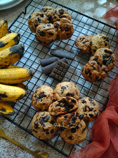 Foto resep Banana Soft Cookies (Pisang Raja)