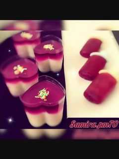 عکسی از دستور پودینگ وانیلی با ژله
