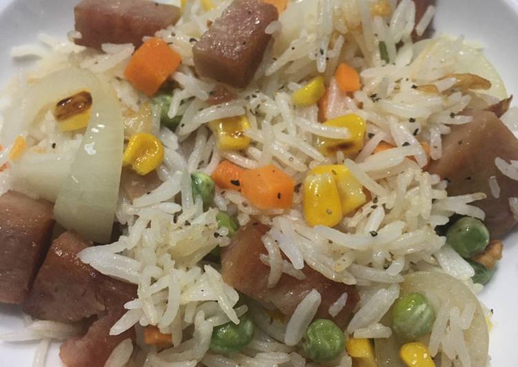 Step-by-Step Guide to Make Super Quick Homemade Mixed vege fried rice