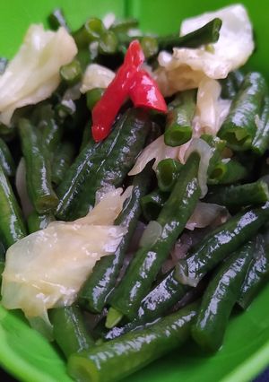 Foto resep Oseng Kacang Panjang & Kol