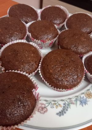 Kakaós muffin recept fotója