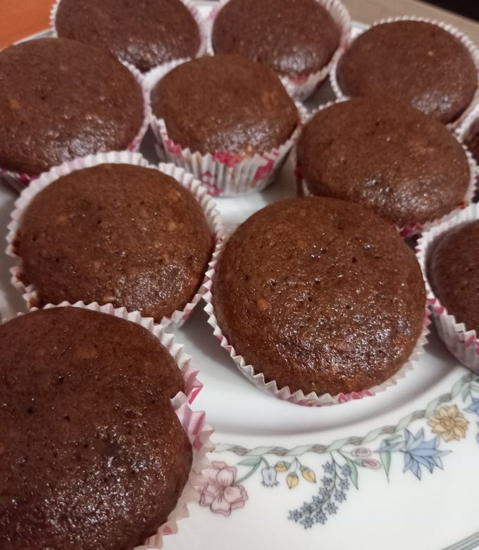 Kakaós muffin recept fotója