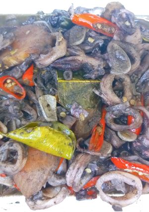 Foto resep Tumis Cumi Hitam