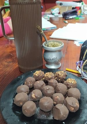 Una foto de Bombones de coco