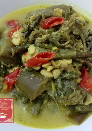 Foto resep Gulai Pakis Terong dan Tempe