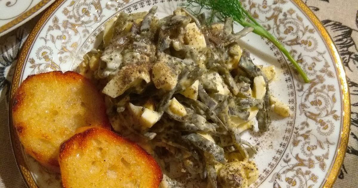 Рецепт гречки с морской капустой