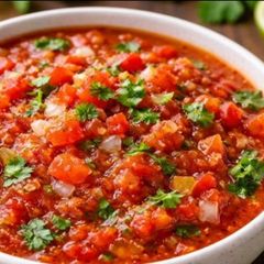 A picture of Spicy Tomato-Chilli Dip.