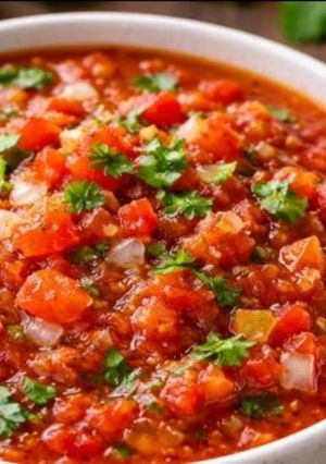 A picture of Spicy Tomato-Chilli Dip.