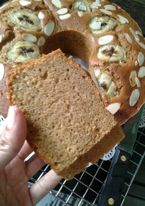 Foto resep Banana sponge cake🍌#bikinramadhanberkesan