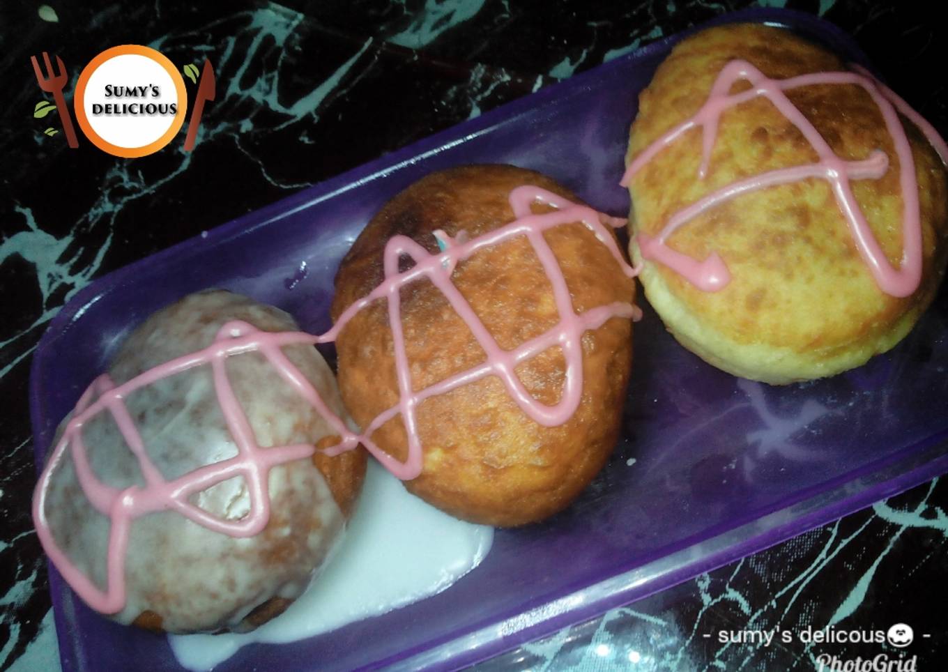 Icing Grizling donut