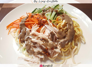 麻醬涼麵 的食譜成品照片