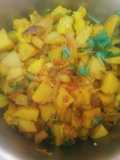 Potato curliflower Dry Sabji