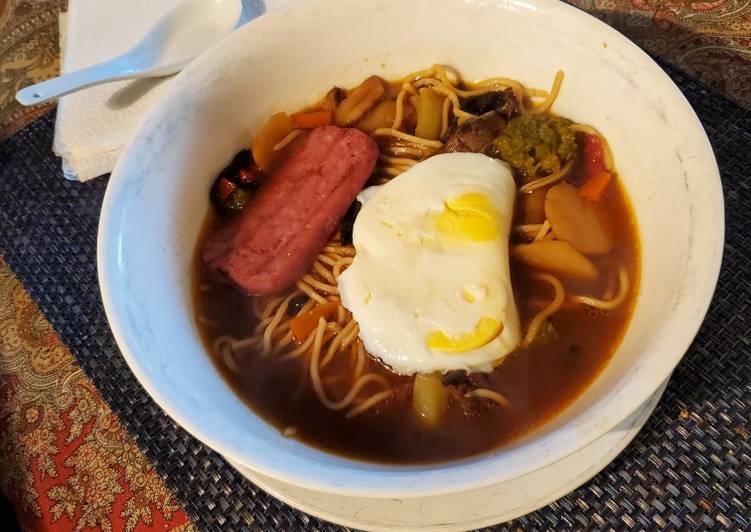 Recipe of Quick Improvised Ramen-UDON