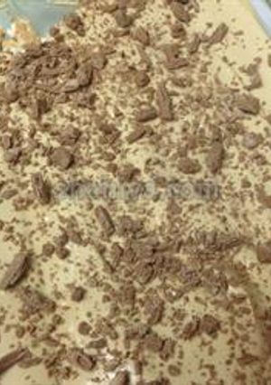 صورة لوصفة كيكة النسكافيه الباردة