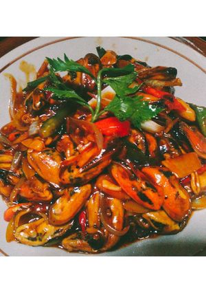 Foto resep Kerang Lada hitam